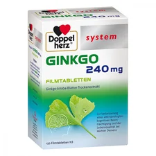 Doppelherz Ginkgo 240 mg system Filmtabletten (120 Stk.)