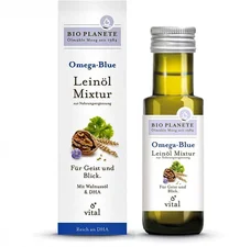 Bio Planète Omega Blue Leinöl Mixtur (100 ml)