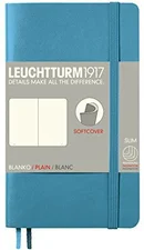 Leuchtturm1917 Notizbuch Pocket Softcover Blanko 121 nummerierte Seiten nordic blue