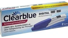 Clearblue Digital Schwangerschafts-Frühtest mit Wochenbestimmung (2 Stk.)