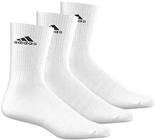 Adidas 3-Streifen Performance Crew Socken 3er Pack weiß (AA2294)