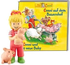 Tonies Hörspiel-Figur - Meine Freundin Conni - Conni auf dem Bauernhof / Conni und das neue Baby