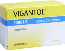 Merck Vigantol 1.000 I.E. Vitamin D3 Tabletten (200 Stk.)