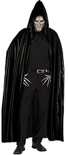 Widmann Black hooded cape for adults