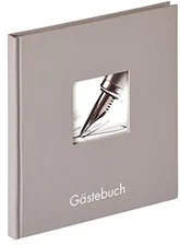 Walther Design Gästebuch Fun 23x25/72 grau