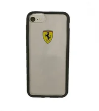 Ferrari Racing Shield Frame Cover schwarz
