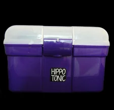 Hippo-Tonic Putzbox klein gefüllt lila/violett