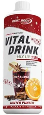 Best Body Nutrition Low Carb Vital Drink Winter Punch 1000ml