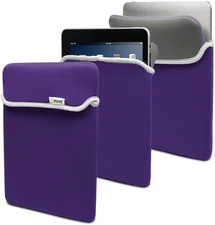Muvit Reversible Neoprene Case für iPad lila/grau