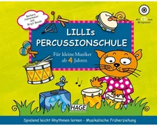 Hage Musikverlag Lillis Percussion Schule (mit CD)