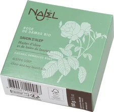 Najel Aleppo Soap with Organic Damascus Rose (100g)