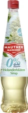 Mautner Markhof Holunderblütensirup ohne Zucker 0,7l
