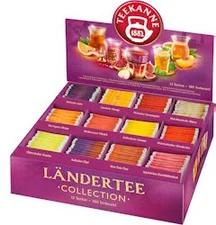 Teekanne Ländertee-Collection Box (180 Beutel)