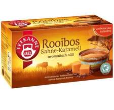 Teekanne Rooibos Sahne-Karamell (20 Beutel)