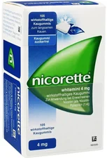 Kohlpharma nicorette Kaugummi 4 mg Whitemint (105 Stk.)