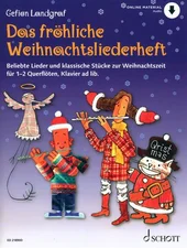 Schott Das Fröhliche Weihnachtsliederheft (1-2 Querflöten)