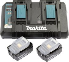 2x BL1850B 18V 5Ah Batterie de rechange avec Chargeur DC18RD Chargeur double  rapide pour Makita 18V BL1850B BL1860B, Makita R - Cdiscount Bricolage