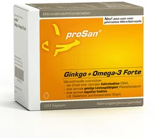 Prosan Ginkgo + Omega-3 Forte Kapseln (120 Stk.)