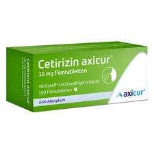AxiCorp AxiCorp Cetirizin axicur 10 mg Filmtabletten (100 Stk.)