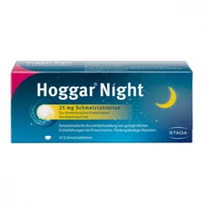 Stada Hoggar Night 25mg Schmelztabletten (10 Stk.)