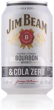 Jim Beam & Cola Zero 0,33l 10%