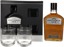 Jack Daniels Gentleman Jack 40% 0,7l + 2 Gläser