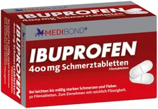Medibond Ibuprofen 400 mg Schmerztabletten (50 Stk.)