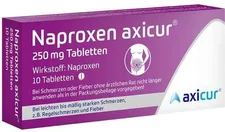 AxiCorp Naproxen axicur 250 mg Tabletten (10 Stk.)