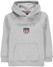 Gant Boys Logo Hoodie light grey melange (906652-94)