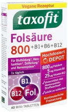 Taxofit Folsäure 800 Depot Tabletten
