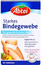 Abtei Starkes Bindegewebe Plus Kieselerde & Ananas-Extrakt Tabletten (42 Stk.)