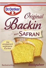 Dr.Oetker Original Backin mit Safran 3 x 16,3g