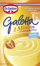 Dr.Oetker Galetta 1 Minuten Cremepudding Vanillegeschmack 80g