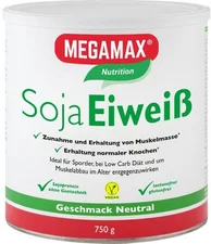 Megamax Soja-Eiweiß vegan Neutral 750 g (15560058)