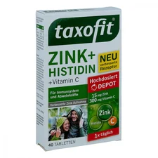 Taxofit Zink + Histidin + Vitamin C Depot Tabletten (40 Stk.)