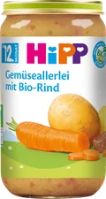 Hipp Gemüseallerlei mit Bio-Rind