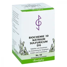 Bombastus Biochemie 10 Natrium Sulfuricum D 6 Tabletten (500 Stk.)