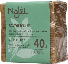 Najel Aleppo Seife 40% Lbö. (185 g)