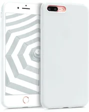 kwmobile Apple iPhone 7 Plus / 8 Plus Hülle - Handyhülle für Apple iPhone 7 Plus / 8 Plus - Handy Case in Weiß matt