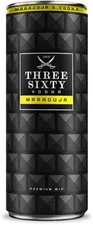 Three Sixty Vodka Maracuja 10%vol. 0,33L