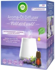 Airwick Aroma-Öl Diffuser Starter Entspannender Lavendel Set