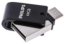 Philips 2-in-1 micro USB 2.0 64GB