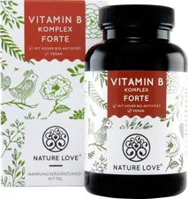 Nature Love Vitamin B Komplex Forte Kapseln (180 Stk.)