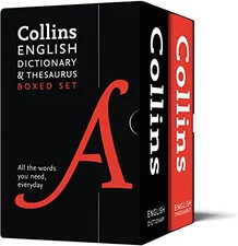 Collins English Dictionary and Thesaurus Boxed Set: All the Words You Need, Every Day (Collins Dictionaries) (ISBN: 9780008309725)