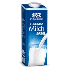 Weihenstephan Haltbare Milch 0,1% Fett (1l)