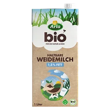 Arla Bio Weidemilch haltbar 1,5% Fett (1l)