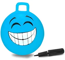 Jamara Sprungball Smile blau