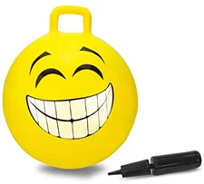 Jamara Sprungball Smile gelb