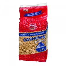 XOX Cashews geröstet & mit Meersalz (500g)