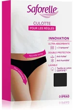 Saforelle Black Ultra Absorbent Panties Size 40 (1 pc)
